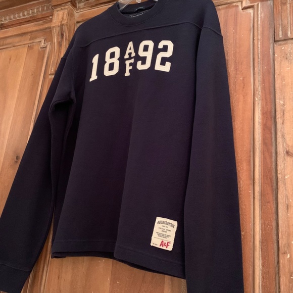 Vintage Abercrombie & Fitch Muscle Men’s Muscle Cotton Sweater Size Medium - Picture 5 of 12